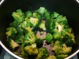 pasta broccoletti e speck croccante