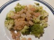 broccolo romanesco con gamberetti