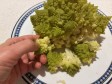 broccolo romanesco con gamberetti