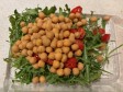 insalata di ceci con peperoni e mela