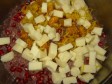 risotto rosa frutta e formaggio