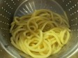 pici con crema di ricotta e nocciole