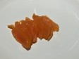salmone, stracciatella e pistacchi