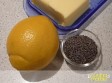 pasta semi di papavero e limone