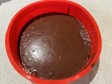 torta al cacao vegana in friggitrice torta al cacao vegana in friggitrice