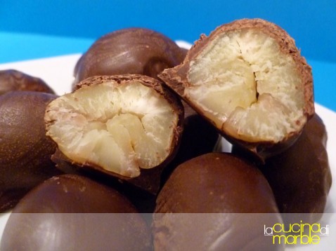 castagne al cioccolato
