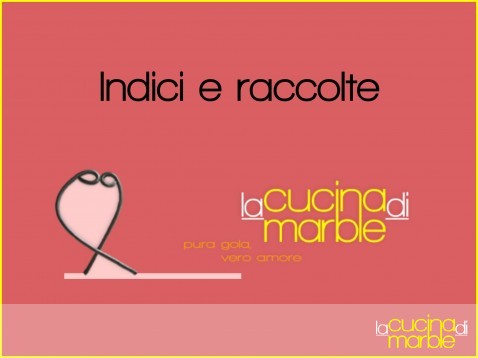 indice cronologico ed altre raccolte