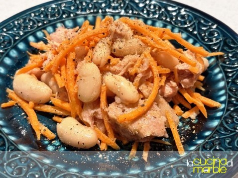 cannellini con carote e tonno cannellini con carote e tonno