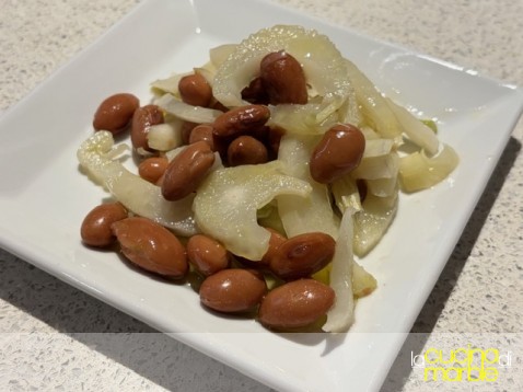 finocchi e fagioli borlotti