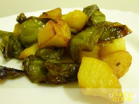 friggitelli con le patate