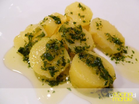 olio al basilico e limone