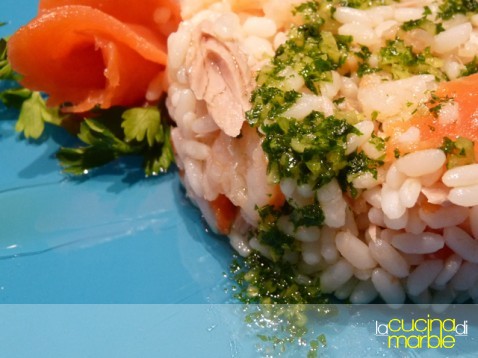 olio al basilico e limone