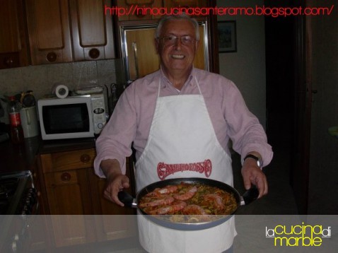 paella mista arricchita di Nino