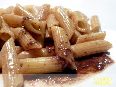 pasta con il sugo d'arrosto
