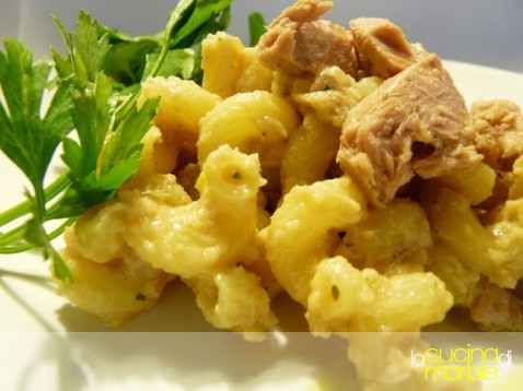 pasta tonno e parmigiano