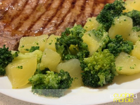 patate con cavolo broccolo