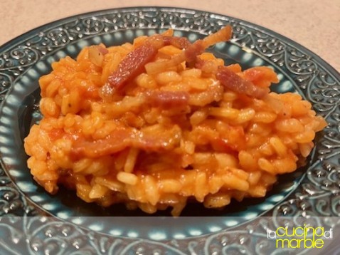 risotto all'amatriciana