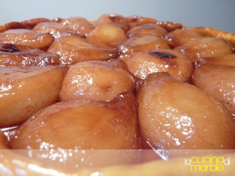 tatin di pere al vino rosso