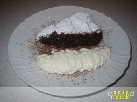 torta mousse al cioccolato